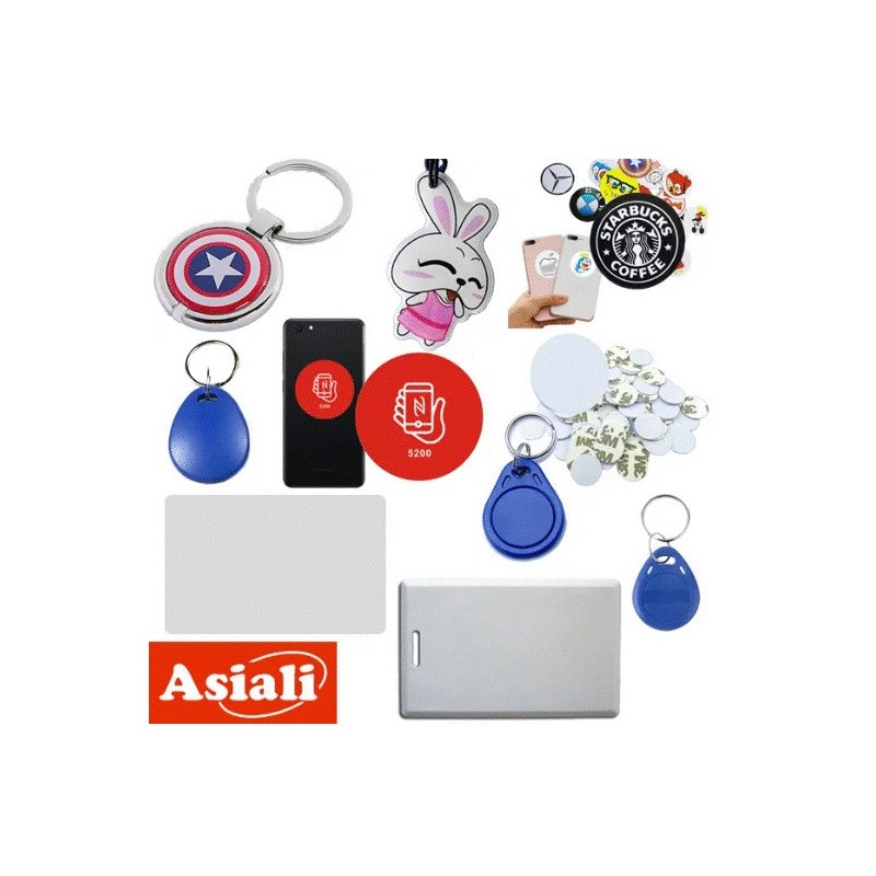 Asiali ID series Keycards T5577/5200 Rewritable Low Frequency 125kHz