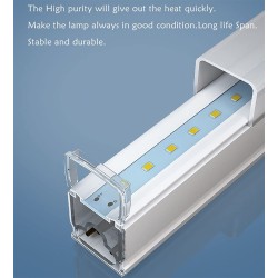 DIY Plug-in Hexagonal LED Ceiling Lights for Garage Detailing Lights and car Repair Shop Lights