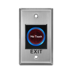 Infrared Sensor Door Switch - Automatic Door Access Control Switch (Non-Touch Exit Button 12V)