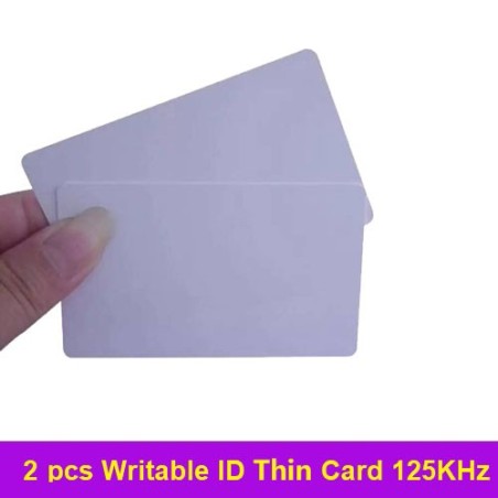ID T5577 Rewritable Thin Card Blank Card Access Control Card 5200 ID White Card ID Copy Card Access Control Card