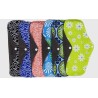Asiali Reusable Cloth Menstrual Pad with Wings -  Random Pattern