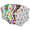 Asiali Reusable Cloth Menstrual Pad with Wings -  Random Pattern