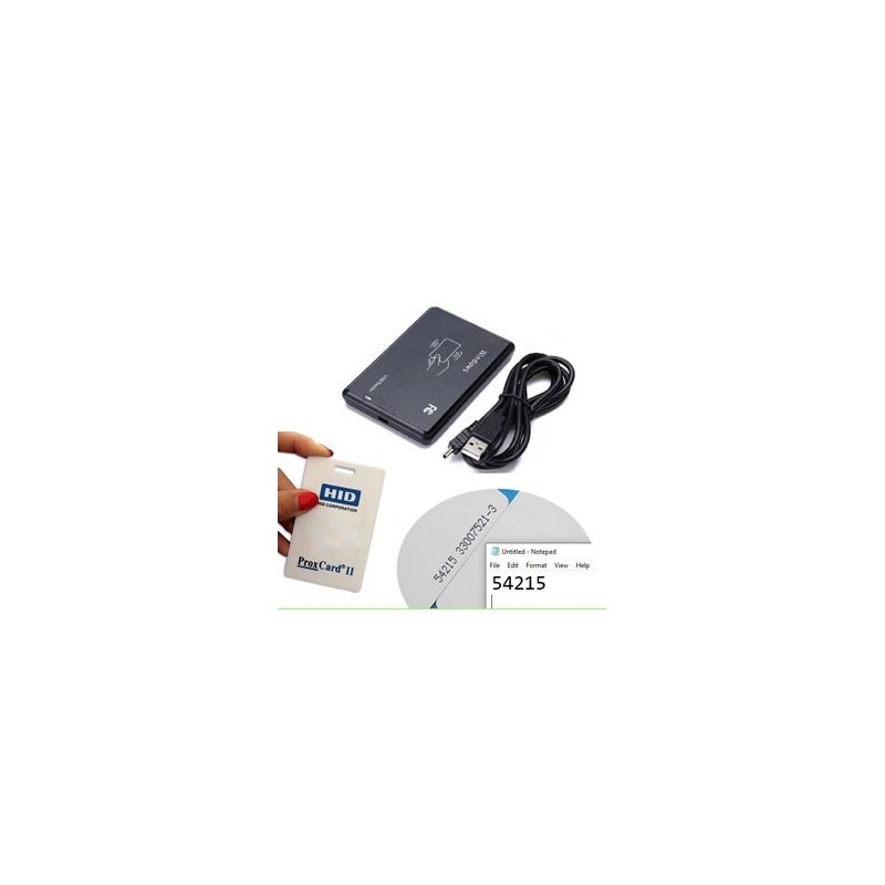HID card reader HID card issuer USB port and driverless Working frequency 125KHz HID card reader HID card issuer USB port and driverless Working frequency 125KHz