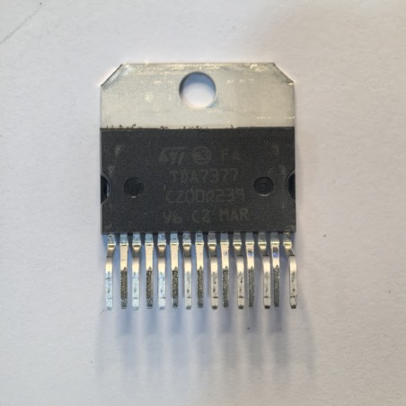 TDA7377 Class AB Audio Power Amplifier IC in ZIP-15 Package