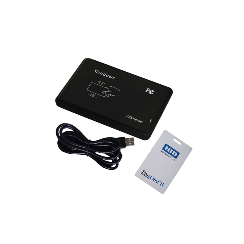 HID card reader HID card issuer USB port and driverless Working frequency 125KHz