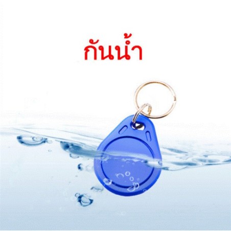 RFID Copyable Keychain Fob - T5577 125KHz Low Frequency Rewritable Access Control Tag No. 3