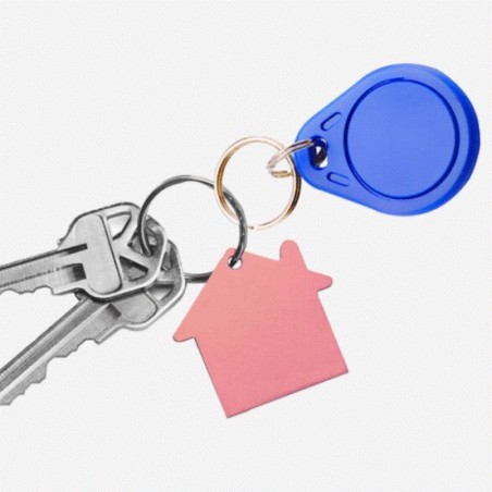 RFID Copyable Keychain Fob - T5577 125KHz Low Frequency Rewritable Access Control Tag No. 3