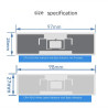 แท็ก UHF RFID แบบไม่มีแบตเตอรี่ (ชิป U8/U9) รุ่น 9424 – แบบติดกาวและแบบพิมพ์ได้