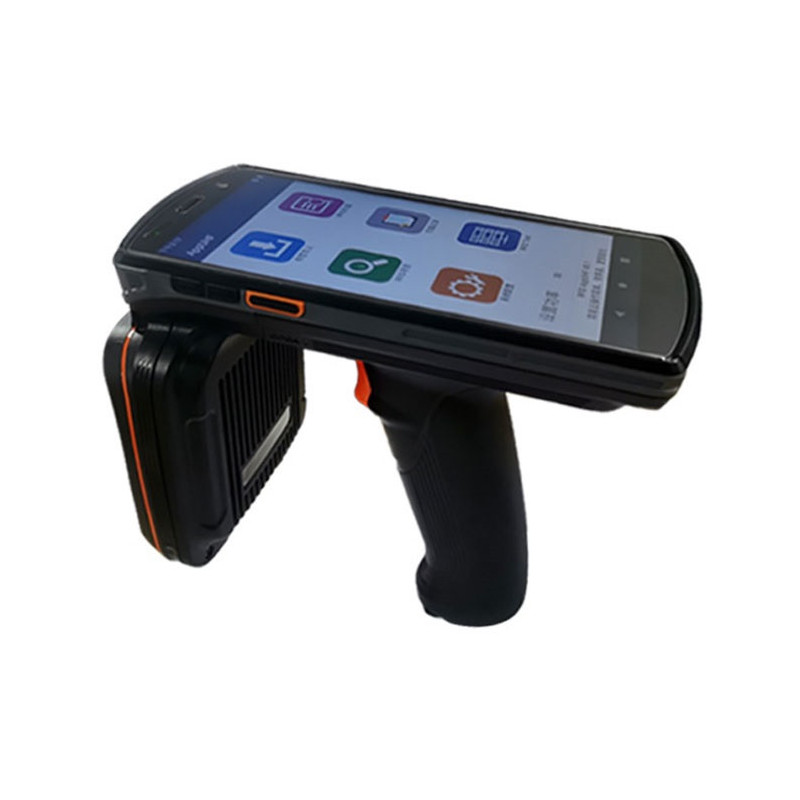 Industrial UHF RFID Reader 18m with 1D/2D Barcode & 4G Android