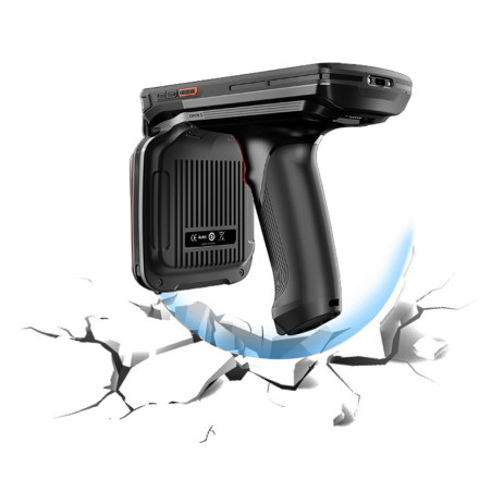 Industrial UHF RFID Reader 18m with 1D/2D Barcode & 4G Android