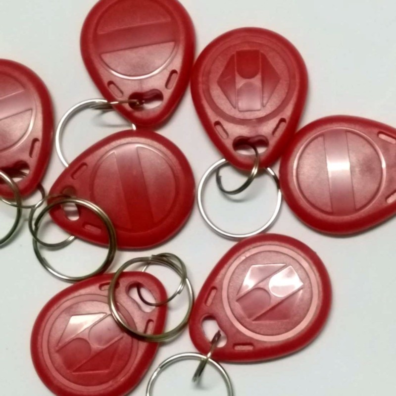 Colors ID Rewritable Keychain T5577 Compatible with EM4305 Access Card No.2 125Khz 5200